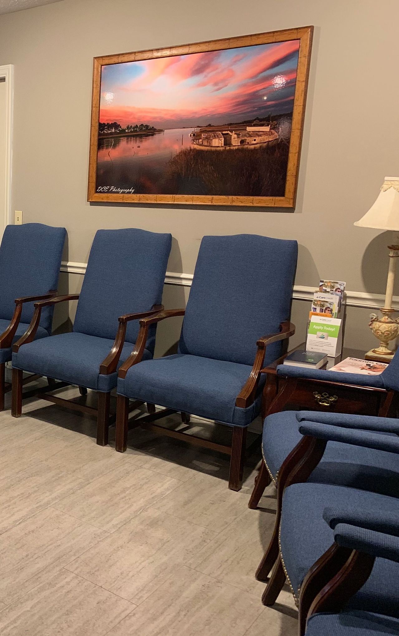 Vidalia Eyecare waiting room